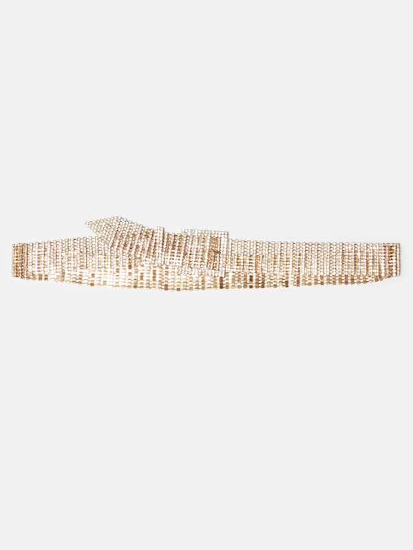 Bling Rhinestone Buckle Belt