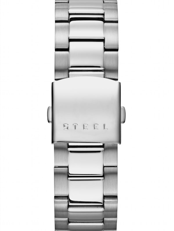 Silver watch guess store