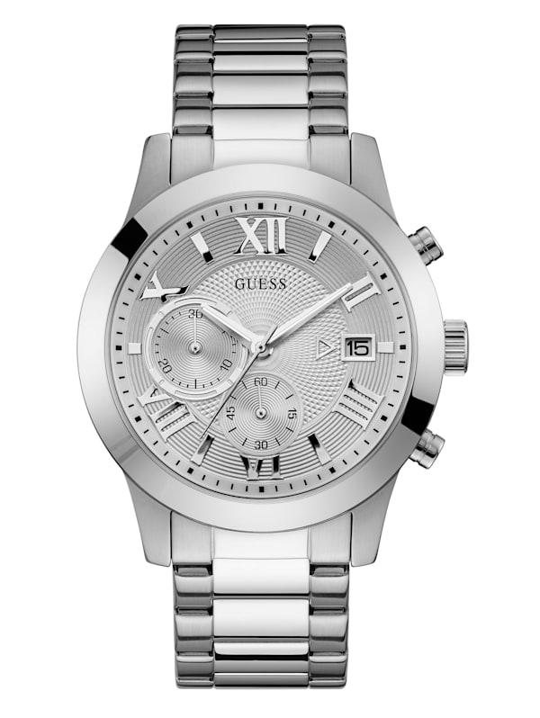 White guess sale watch men's