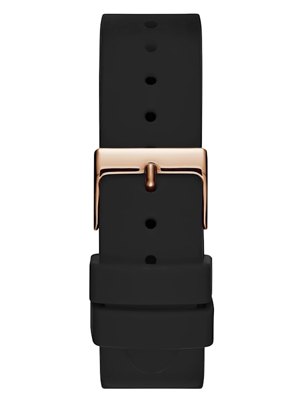 Black guess watch women's discount