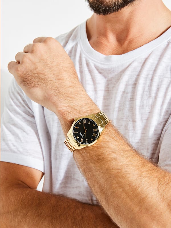 Mens classic gold watch 2025