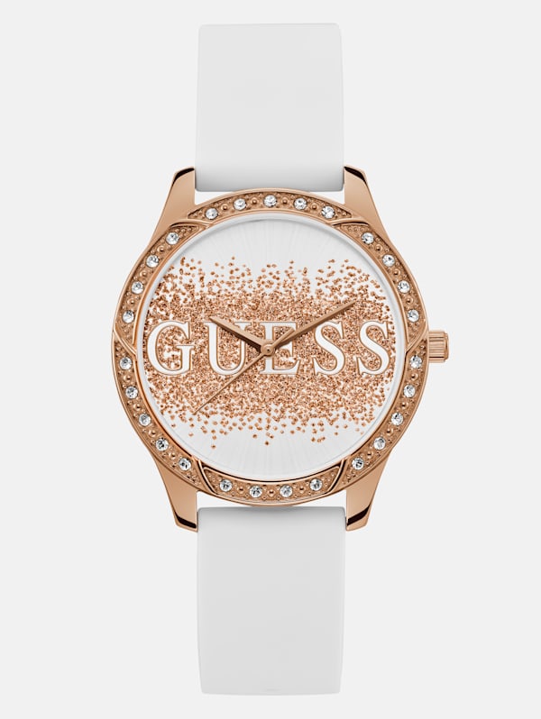 Guess watch logo hotsell