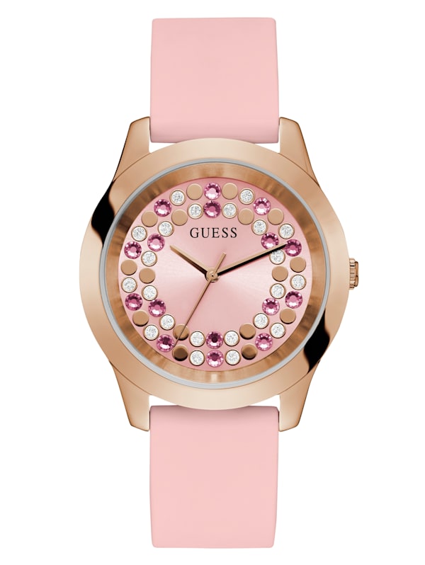 Inner Circle Pink Analog Watch GUESS Factory Ca