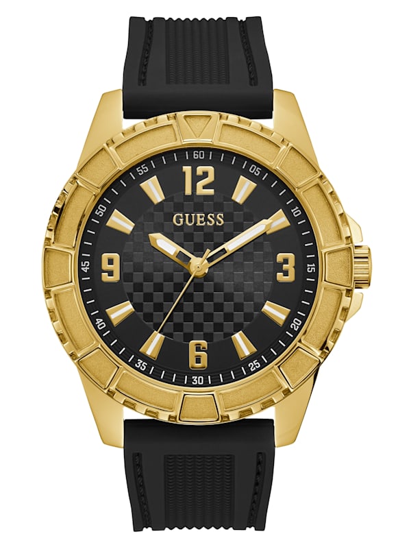 Guess watch men black store