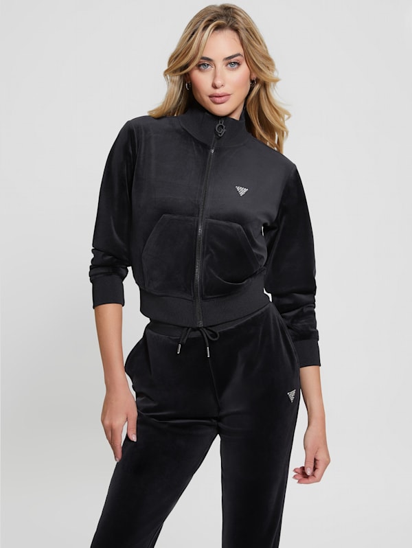 Eco Couture Full Zip Sweatshirt GUESS Canada