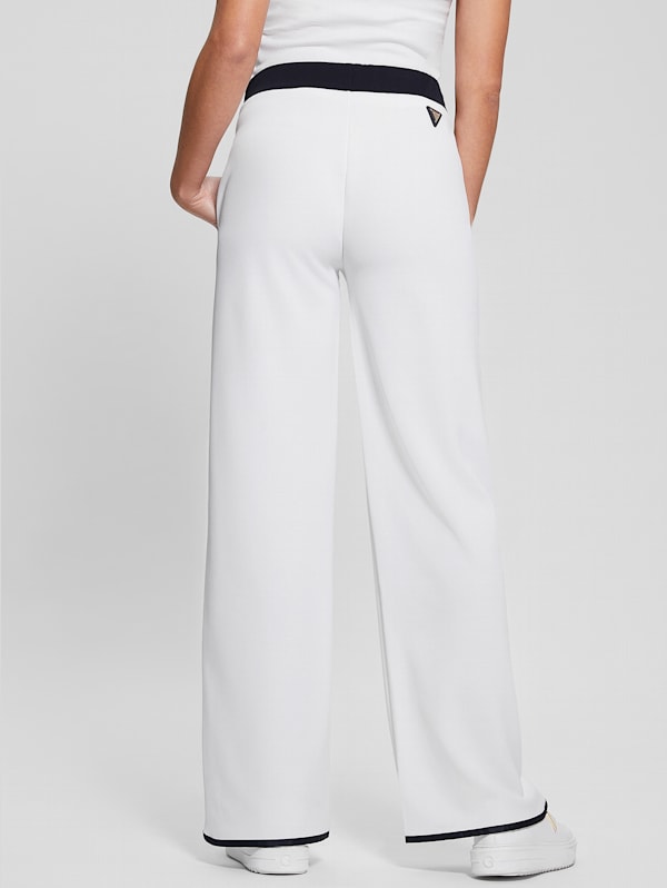 White flare joggers new arrivals