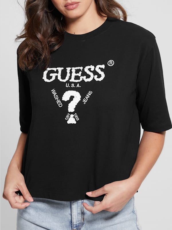 GUESS Eco Aurelie Active Tee Black S