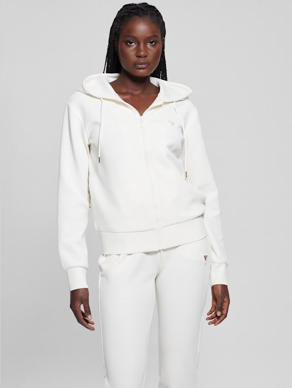 Guess white sweatshirt shop