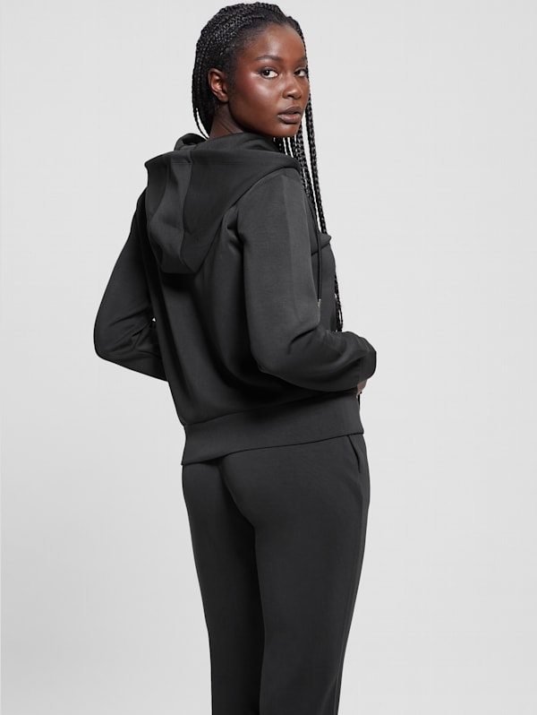 Eco Olympe Full Zip Hoodie Sweatshirt GUESS Canada