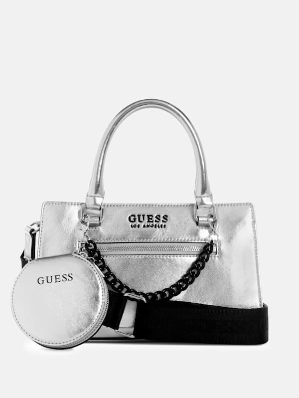 Guess outlet metallic handbag