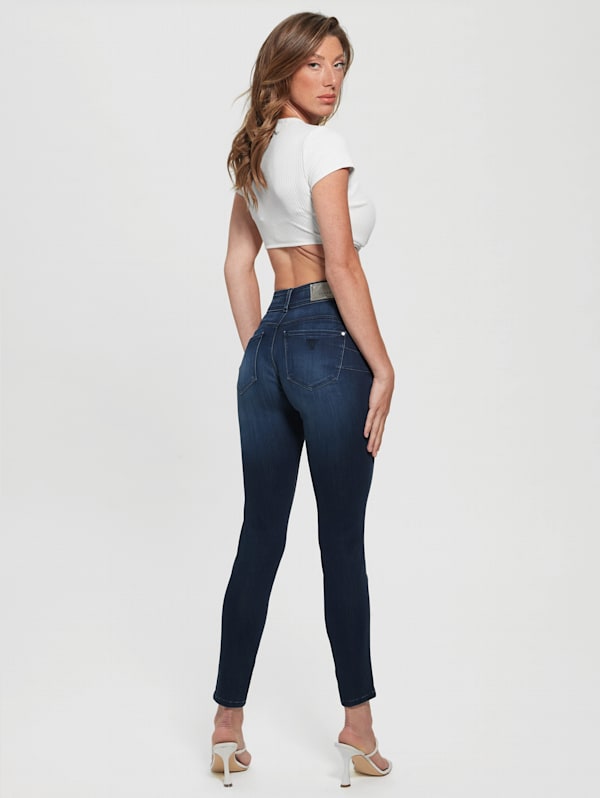 Guess super high rise skinny jeans 2025