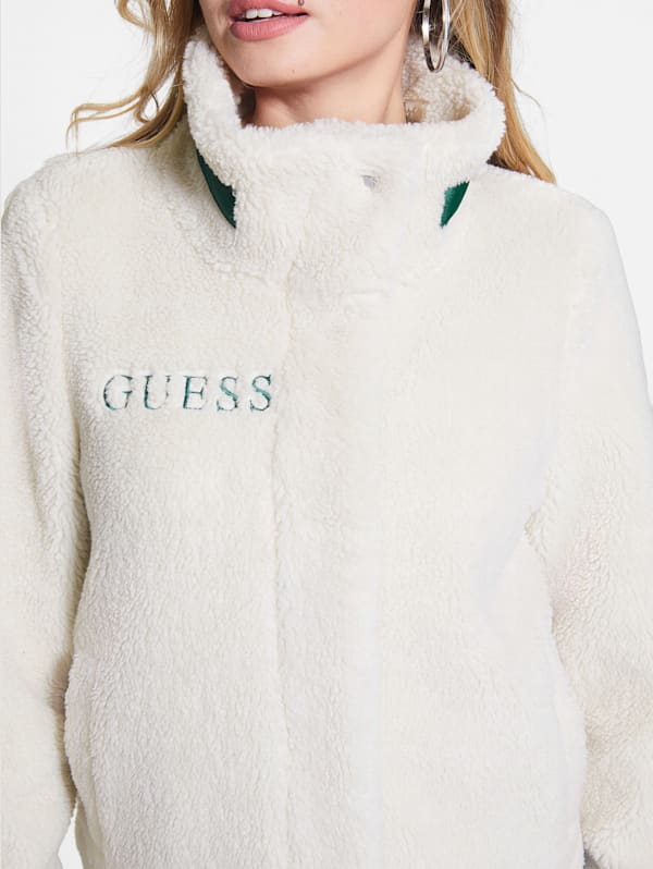 White shop guess jacket