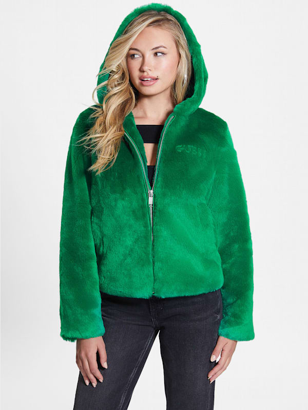 Dafne Faux Fur Jacket GUESS