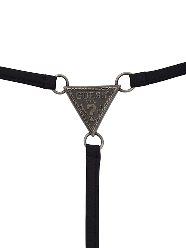 Metal Triangle Thong