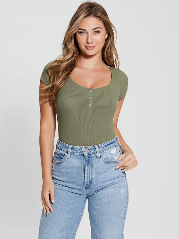 Eco Karlee Henley Tee