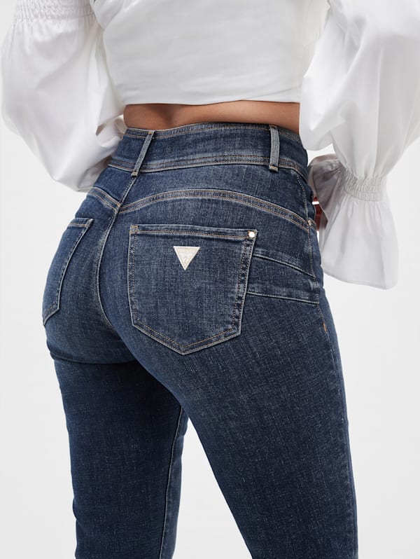Eco Shape Up High Rise Straight Jeans GUESS