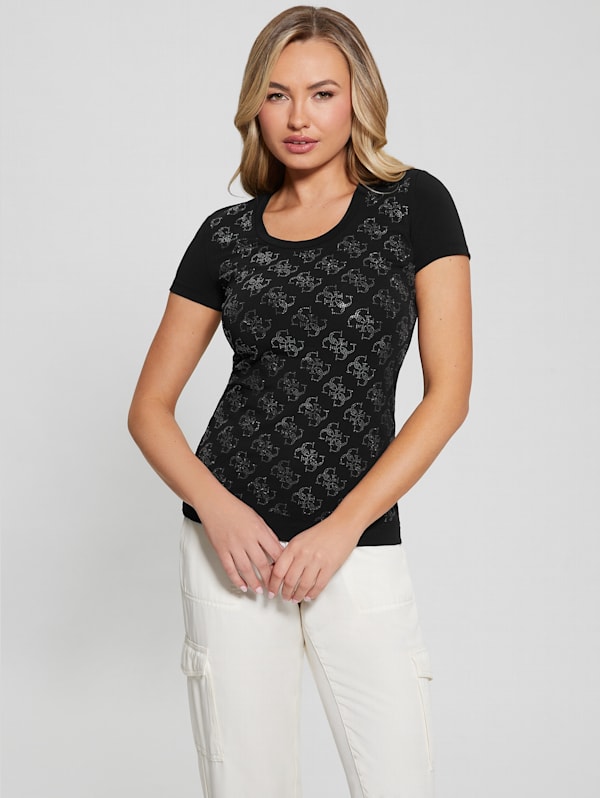 t shirt rhinestone