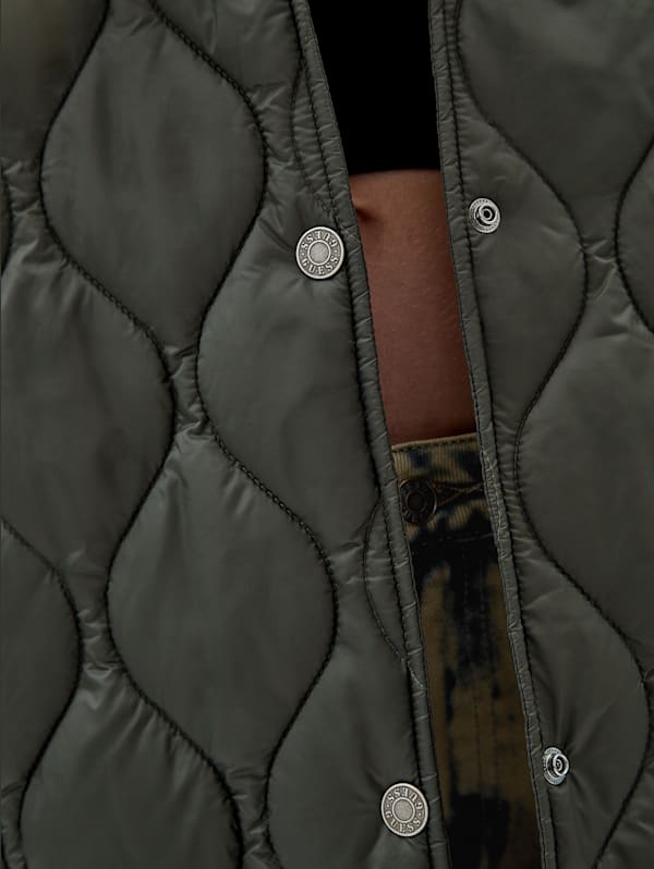 Teoma quilted new arrivals jacket guess