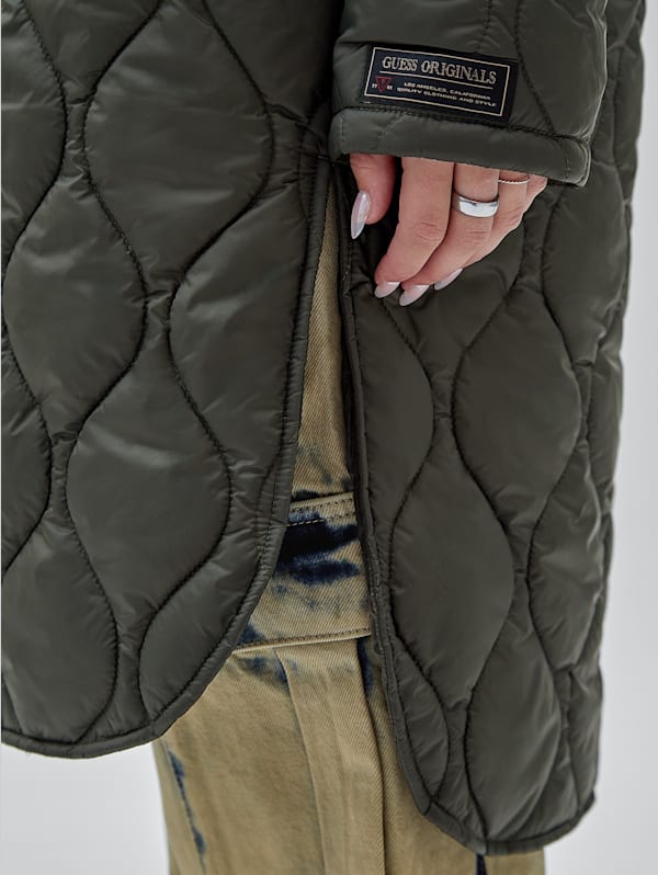 Teoma quilted jacket guess sale