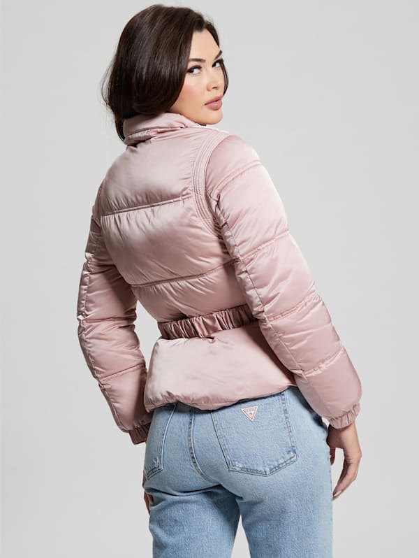 Eco Lucia Belt Bag Puffer Jacket GUESS