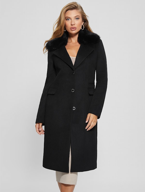 Pea store coat guess