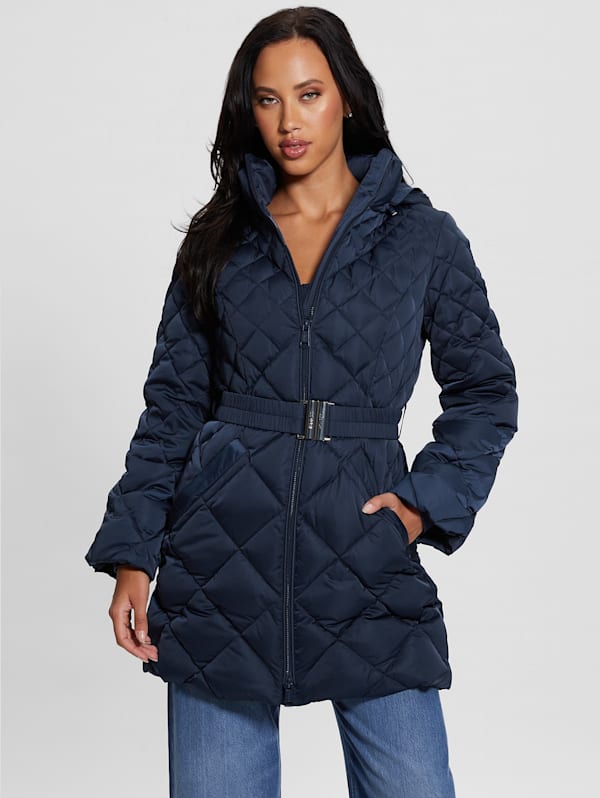 Veste guess matelassé femme clearance