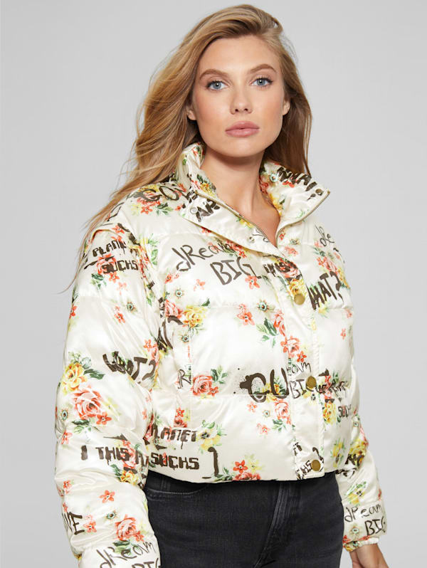 Guess andrew puffer jacket sales