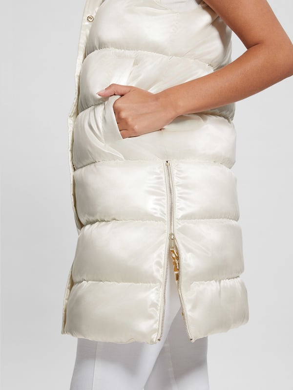 Guess white vest top