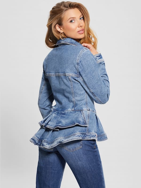 Guess peplum shop jacket