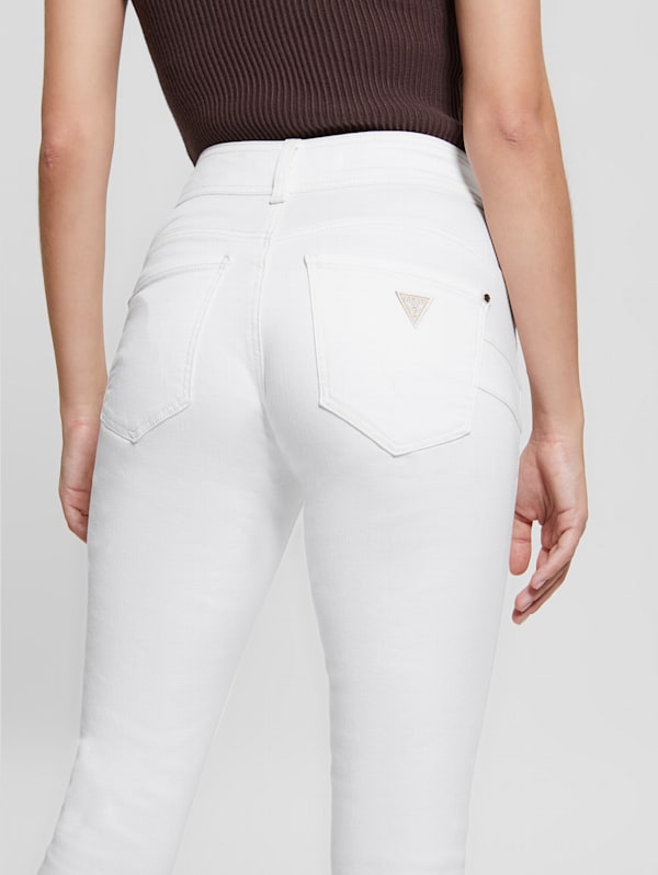 White Shape-Up Jeans