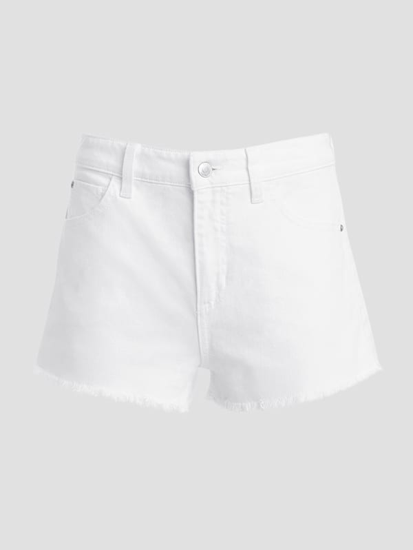GUESS Mom Shorts White 26