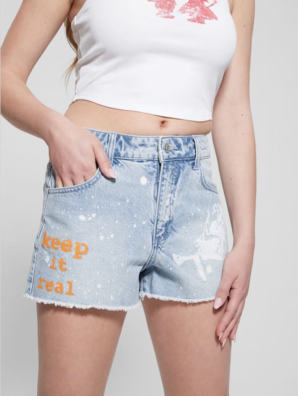 Guess shorts canada hot sale