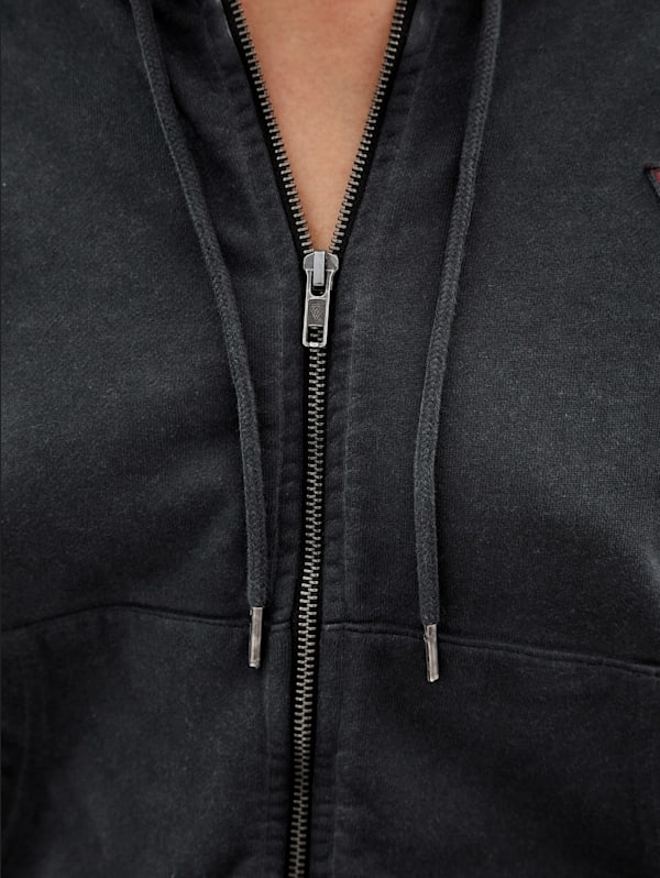 GUESS Originals Logo Zip Hoodie | GUESS