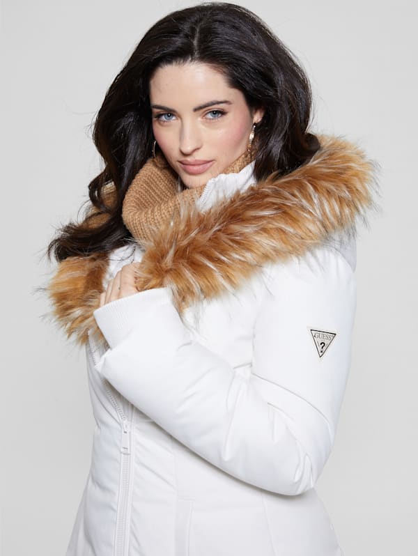 Mid Length Puffer Jacket GUESS Canada