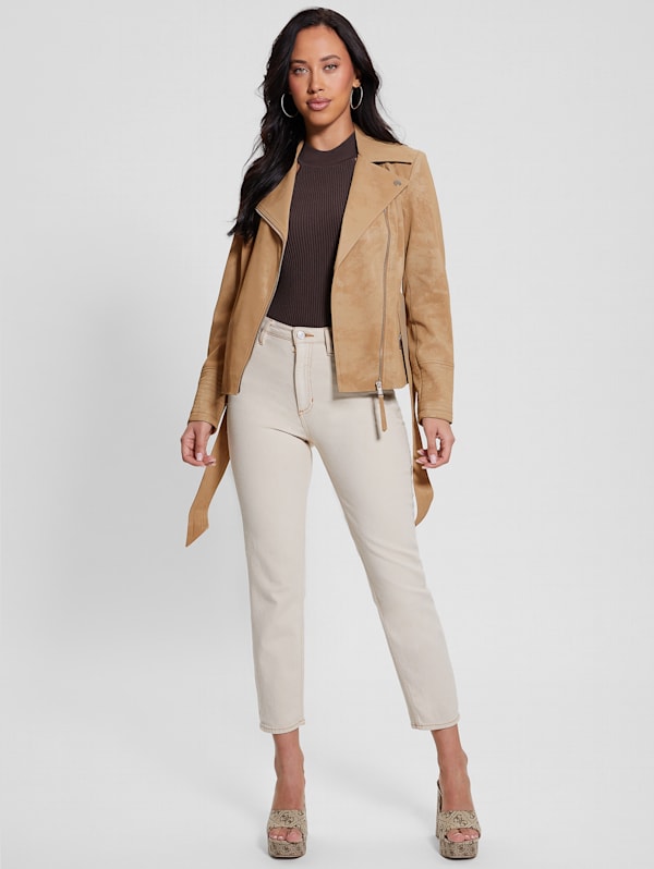 Guess hot sale tan jacket
