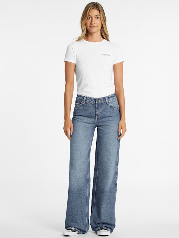 G11 Wide Leg Jeans GUESS Canada
