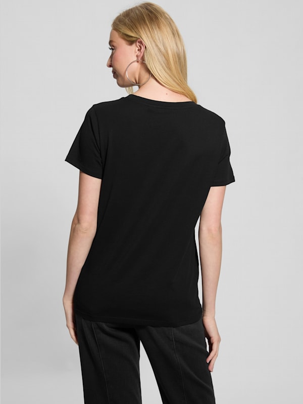 GUESS Eco Tiger Eyes Easy Tee Black S