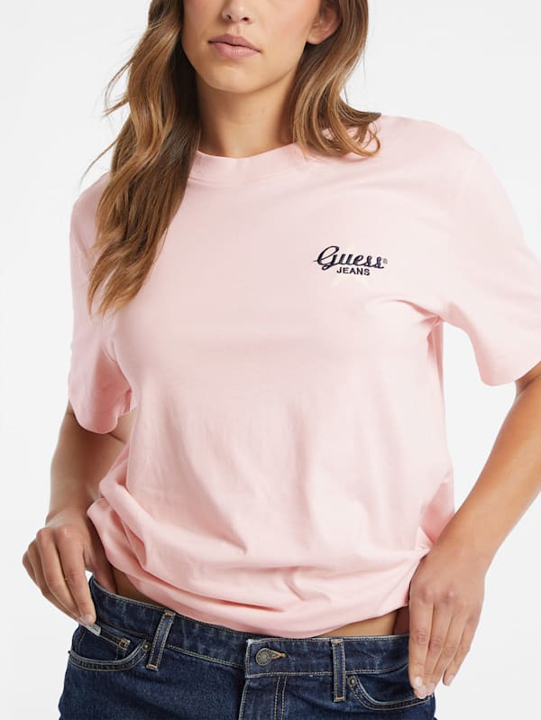 Guess oversized tee womens outlet