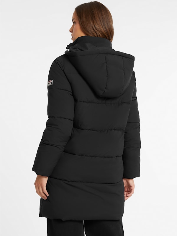 Hooded Puffer Jacket GUESS Canada