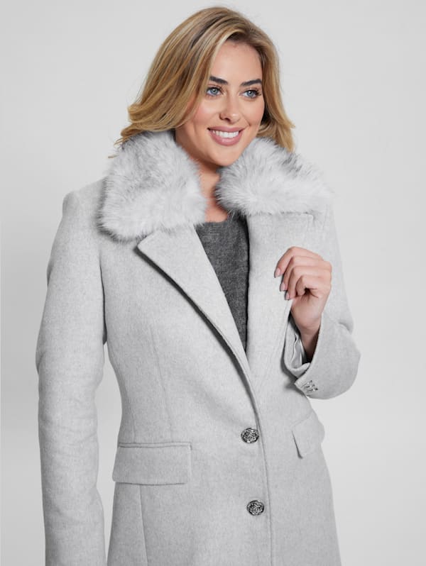 Guess Eco Nancy Wool blend Coat