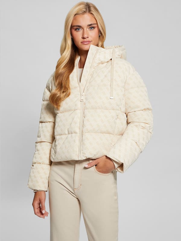 Daisy Quattro G Puffer Jacket GUESS Canada