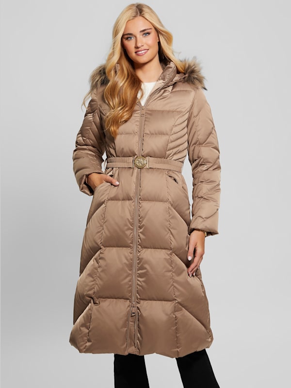 Down jacket guess store