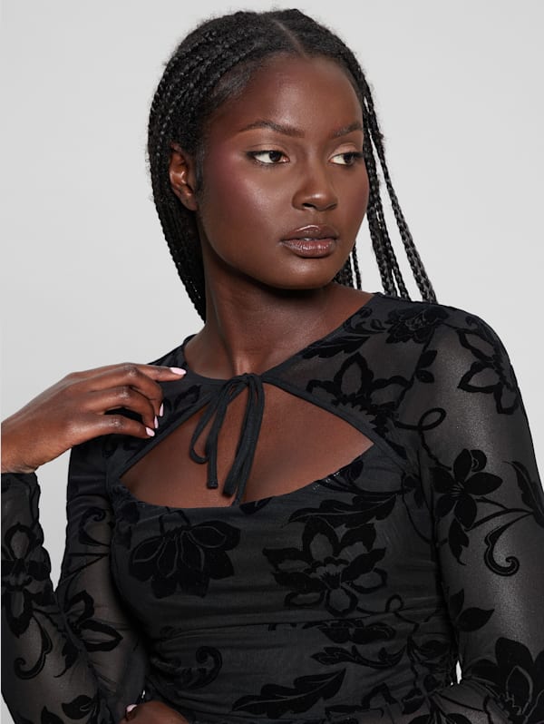 Guess larissa dress new arrivals