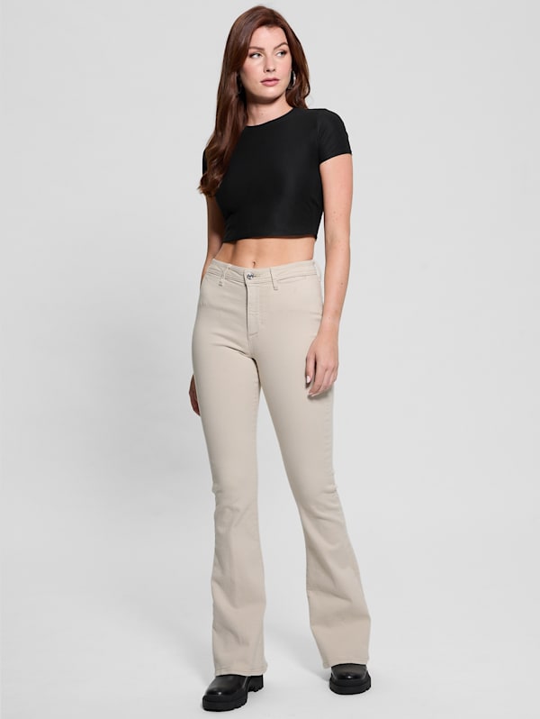Guess cropped t shirt clearance