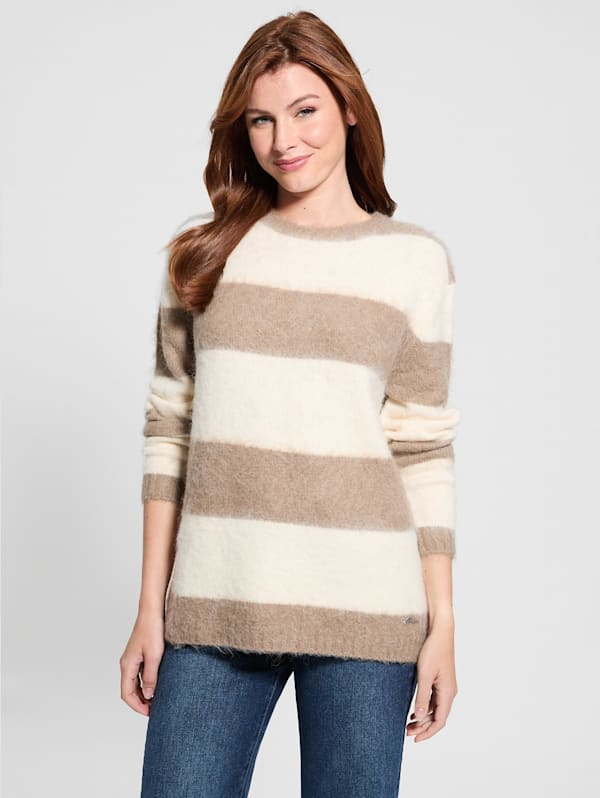 Guess striped sweater 2025