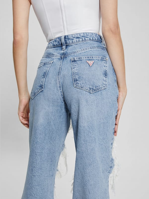 GUESS 90s Ankle High rise Pants Blue 26