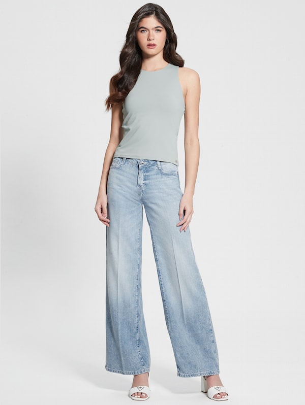 GUESS Eco Sexy Palazzo Jeans Blue 30