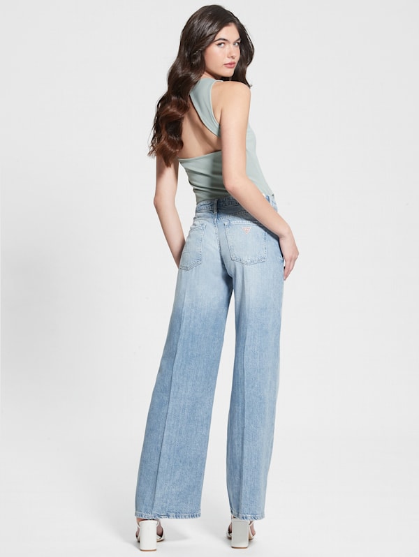 GUESS Eco Sexy Palazzo Jeans Blue 30