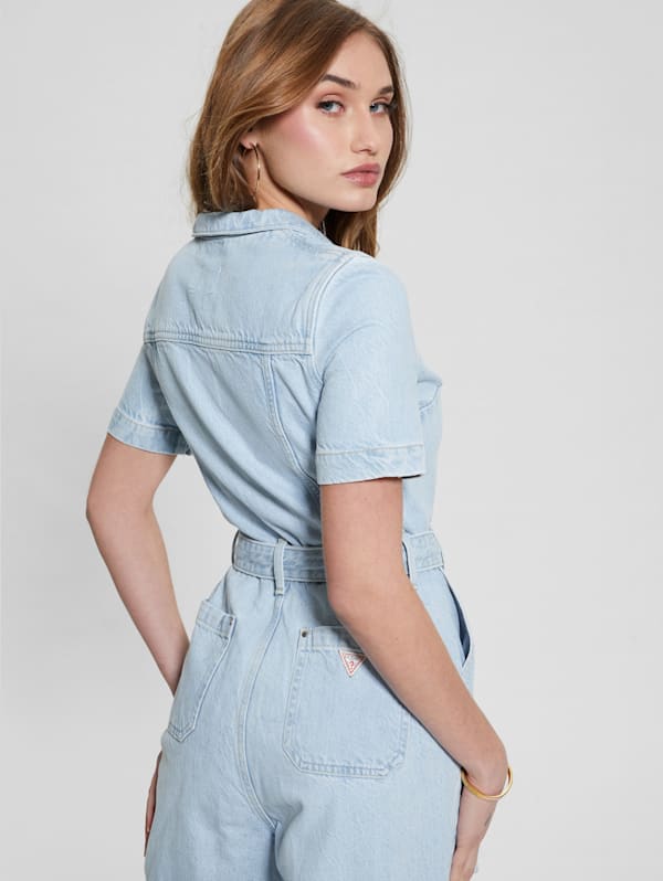 Guess women's denim jumpsuit 2025