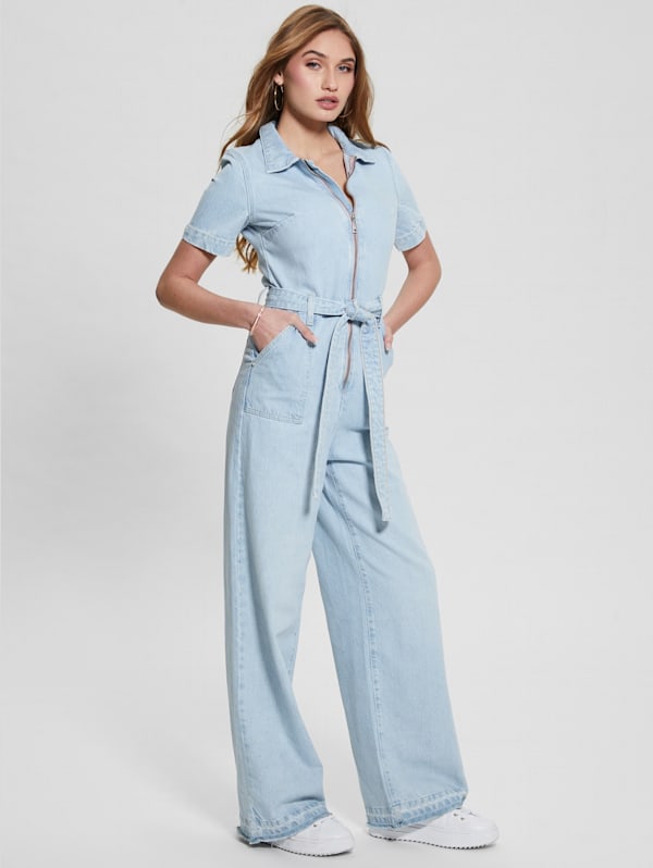 Guess two tone overalls outlet
